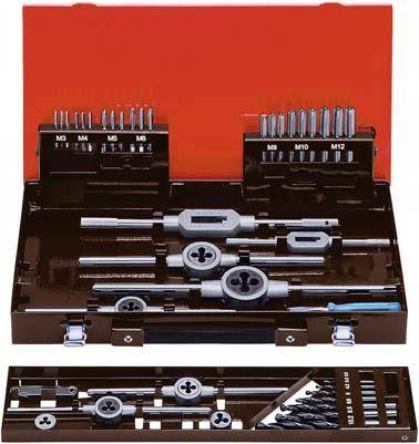 Handgewindebohrer-Satz DIN352 HSS M3-12 FORMAT