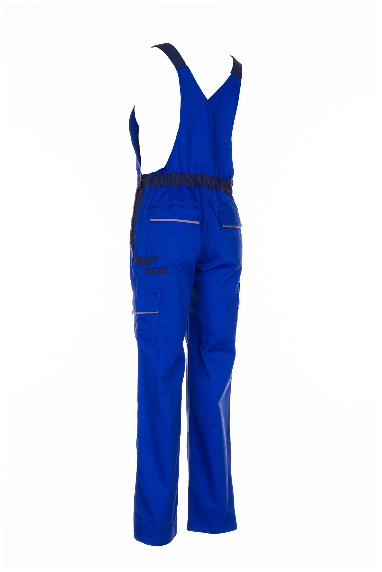 Planam Highline Latzhose kornblumenblau/marine/zink 52 2330052
