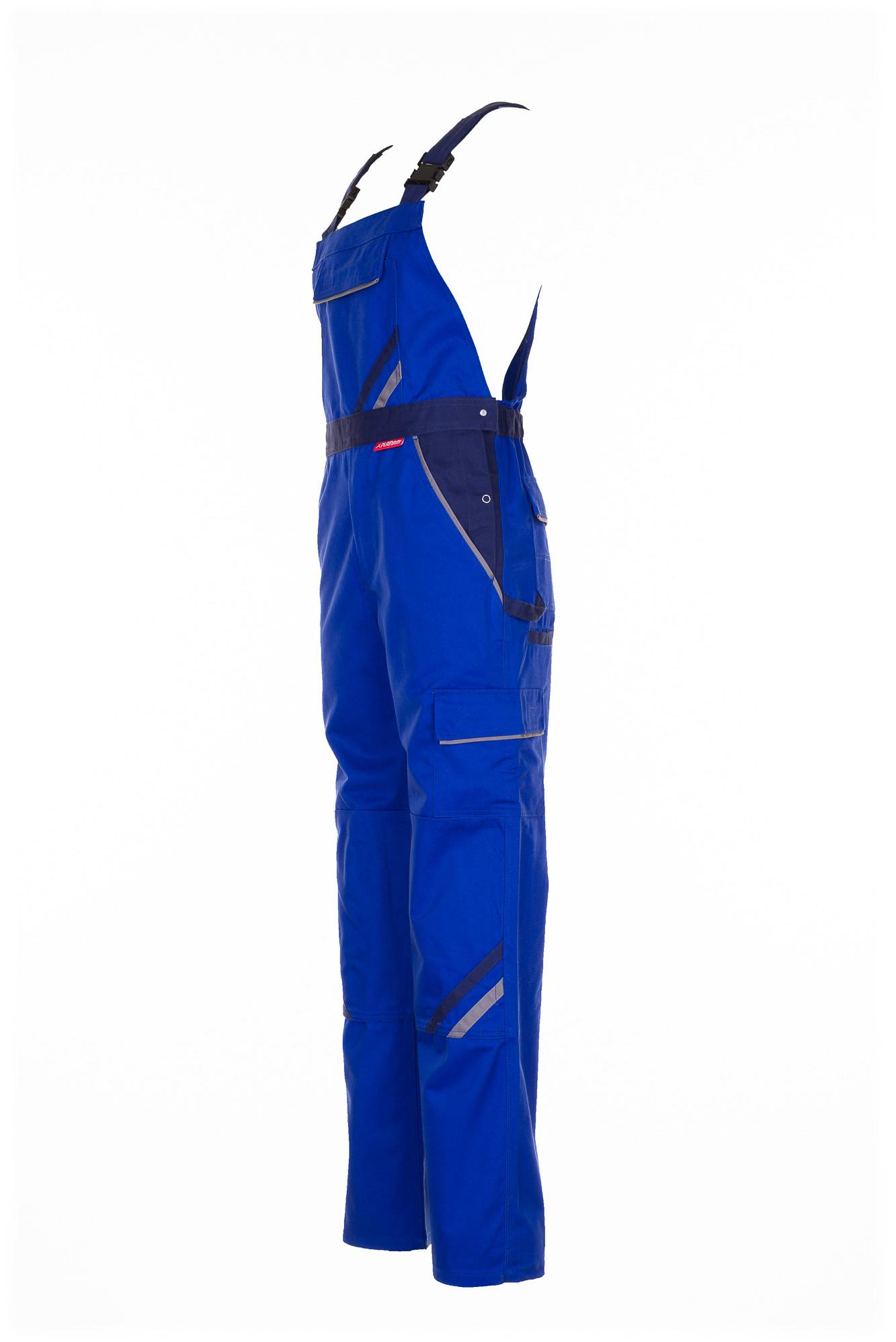 Planam Highline Latzhose kornblumenblau/marine/zink 24 2330024