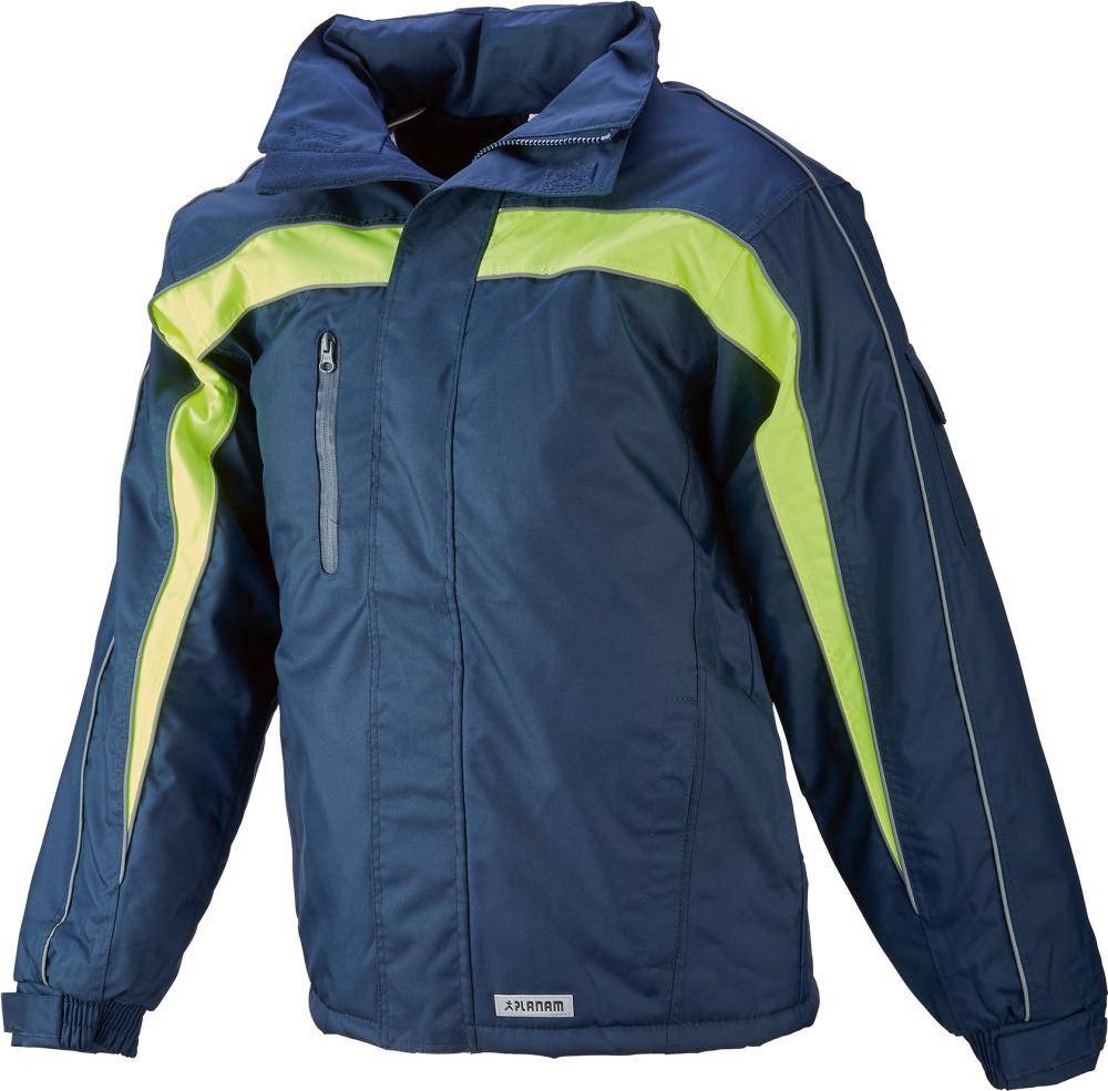 Winterjacke Cosmic, marine/gelb, Gr.XL
