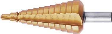 Stufenbohrer Universal HSS TiN 12-20,0mm FORMAT