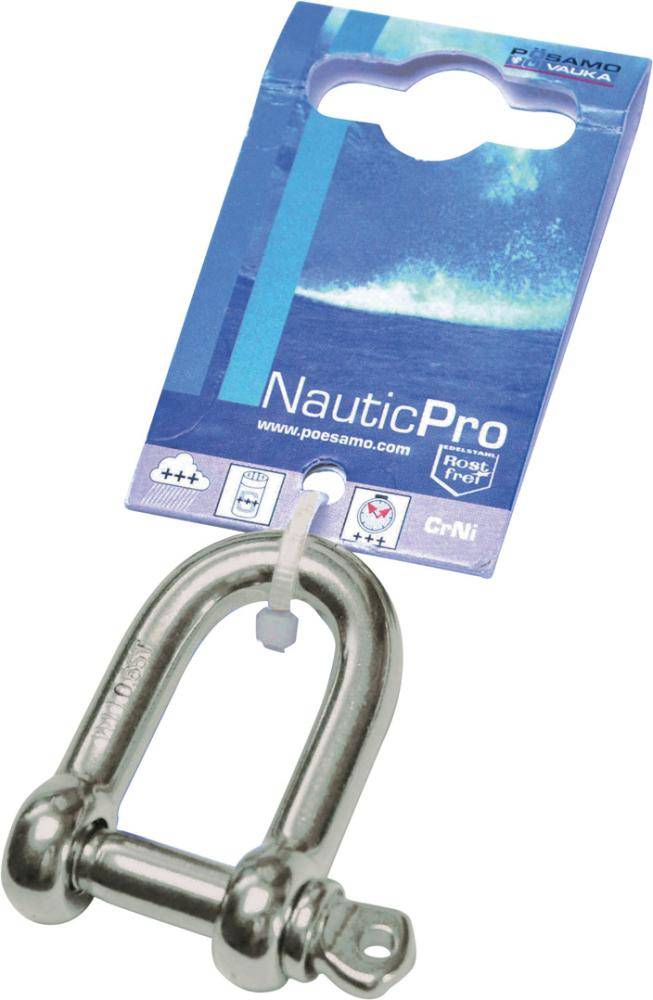 Schäkel gerade (SB) A4 6,0mm-1/4" a 1Stk