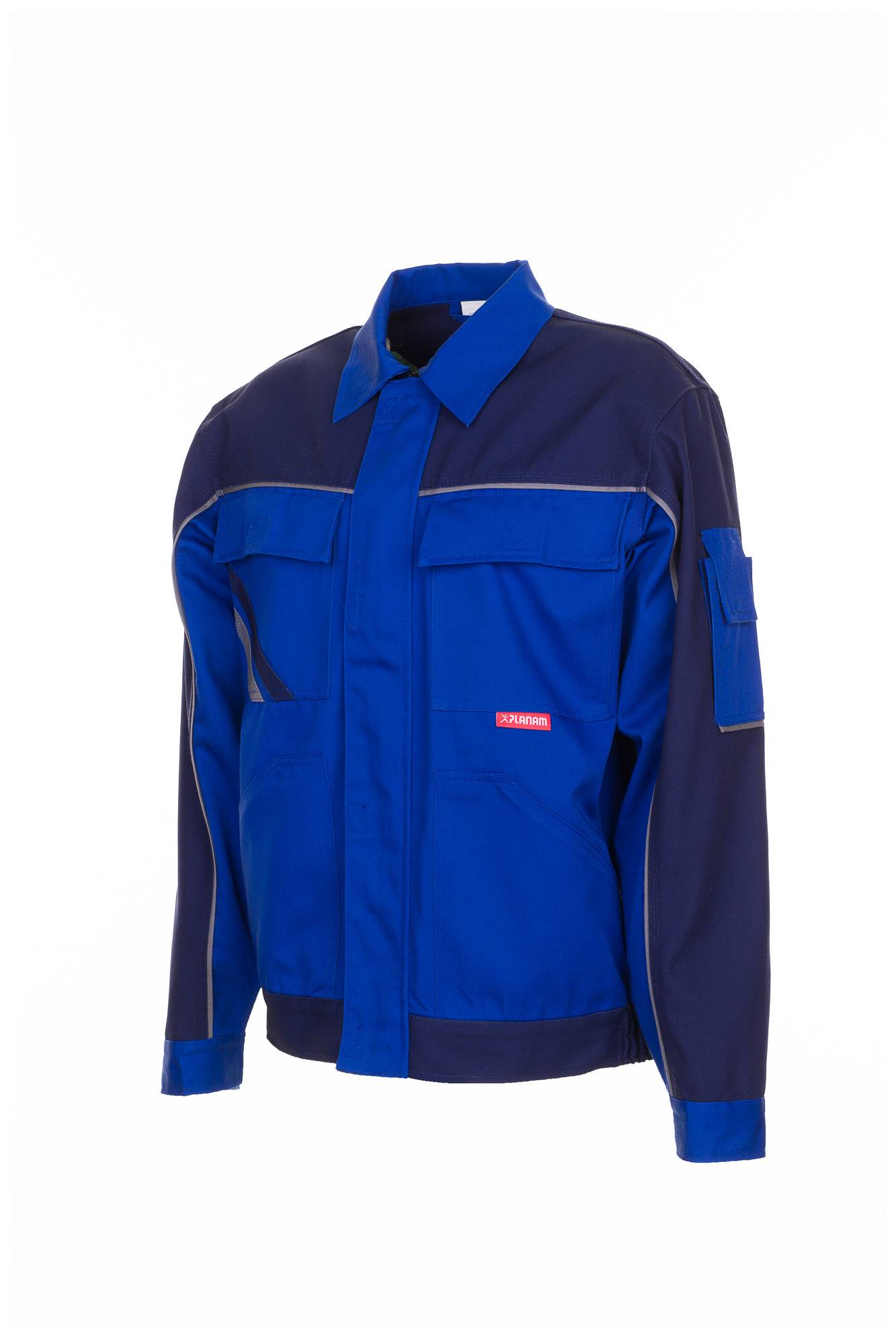 Planam Highline Bundjacke kornblumenblau/marine/zink 52 2310052