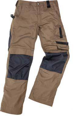 Arbeitshose Champ, Gr. 48, beige/grau Excess