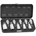 Schraubendrehereinsatz- Satz 1/2" Innensechskant 4-19mm FORMAT Schraubendrehereinsatz- Satz 1/2" Innensechskant 4-19mm FORMAT