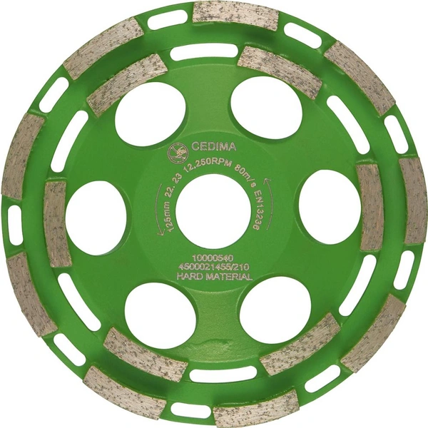 Schleifteller Diamant EC 73 125mm 30x7x6,5mm CEDIMA Schleifteller Diamant EC 73 125mm 30x7x6,5mm CEDIMA
