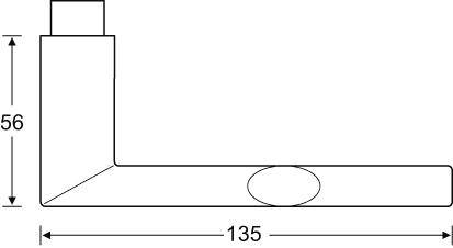 ZT-Drückergrt. PZ Edelst.VK8, 0 12 1108
