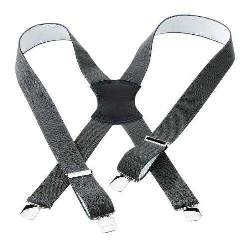 FHB ACHIM Hosenträger grau Gr. 120 cm