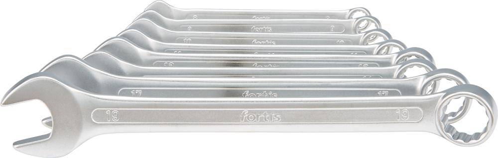 Ringmaulschlüssel-Satz DIN3113A 8-19mm 8-teilig in Karton FORTIS
