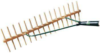 Kunststoff-Heurechen doppelseitig 16 Zinken