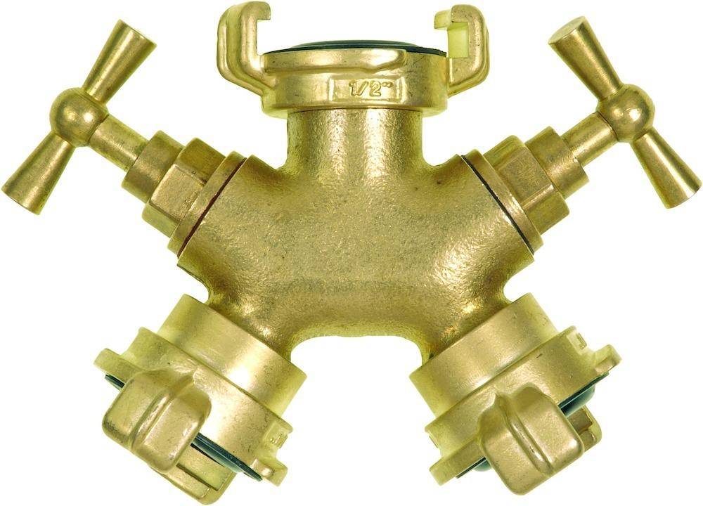 GEKA Zweiwegeventil MS m.R-Ventil u.Kupplung,SB