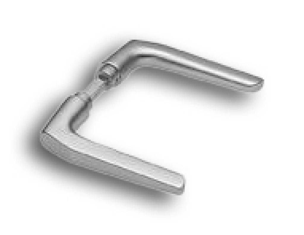 BeschreibungDer AMF Türdrücker 418G ist ein hochwertiger Türbeschlag, der sich durch seine kantige Form und seine robuste Bauweise auszeichnet. Er