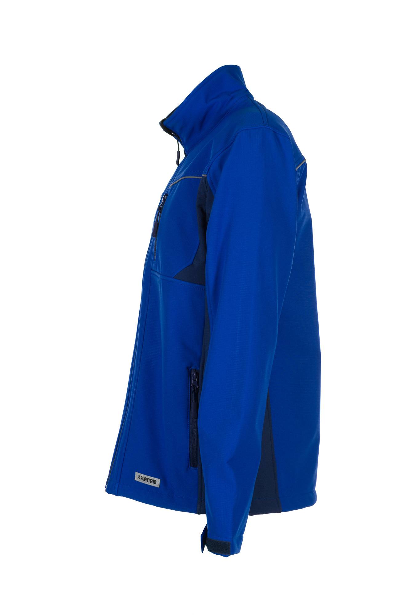 Planam Highline Softshelljacke kornblumenblau/marine XL 2380056