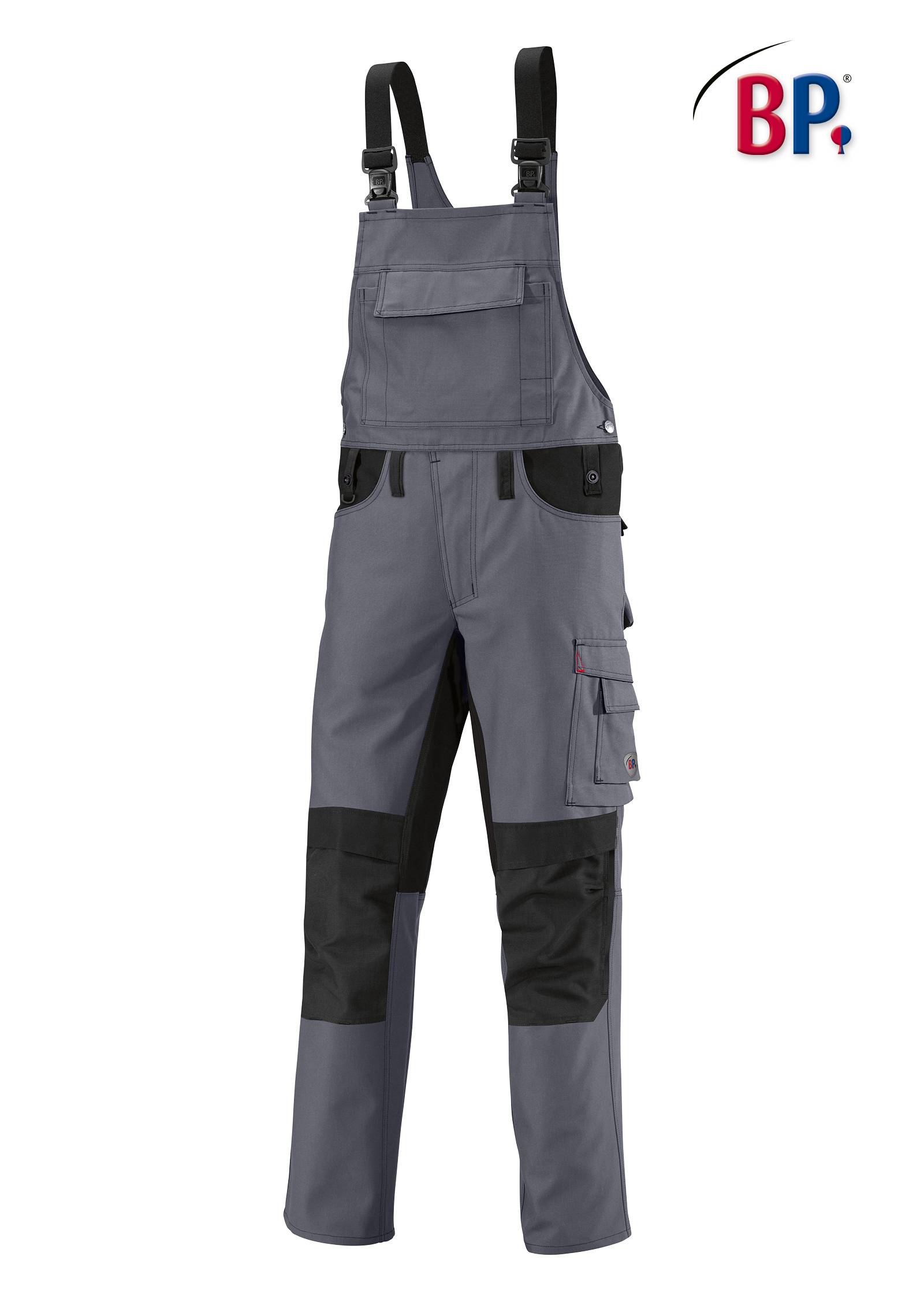 BP® Strapazierfähige Latzhose mit Kniepolstertaschen, Gr. 58n