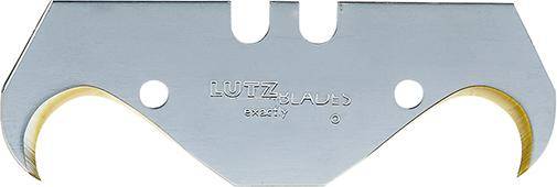 Hakenklinge TiN 55,6x18,9x0,65mm Pack a 10 Stück LUTZ BLADES