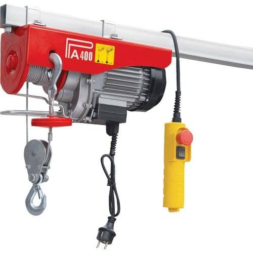 Elektro Seilzug 300 600 kg Seil 12 m