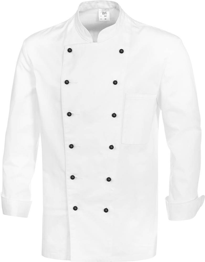 Kochjacke 1500 130, Gr. 52, weiß