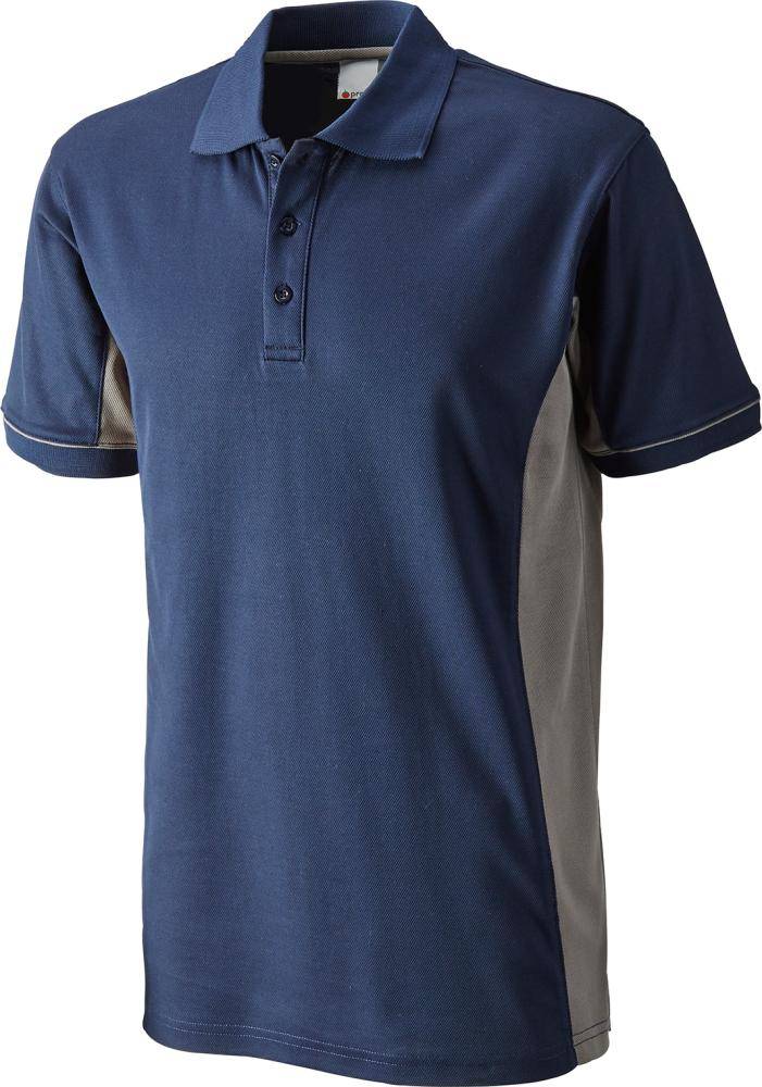 Poloshirt Function Cont. navy-grau Gr.XL