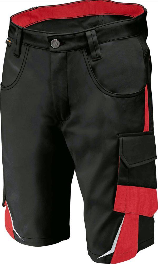 Bermuda PULSSCHLAG Gr. 58, schw./mittelrot