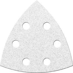Klettschleifbl.3eck 6 St.94mm K 80,weiss 6L.FORTIS