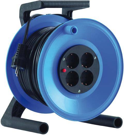 Kabeltrommel Kunststoff H05VV3Gx1,5 25m Hedi