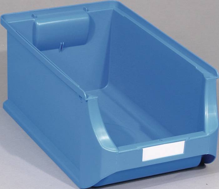 Etikett weiß m.Folie f.Sichtlagerkasten 4+4H ALLIT