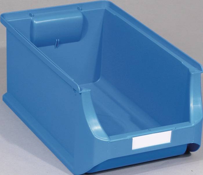 Etikett weiß m.Folie f.Sichtlagerkasten 4+4H ALLIT