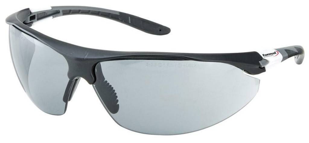 FORMAT Schutzbrille Stealth 9000Ausführung Optische Klasse 1 Beschusstest F 45 m/s Leicht, 25 g Gepolsterte, schmale Brillenbügel Ver