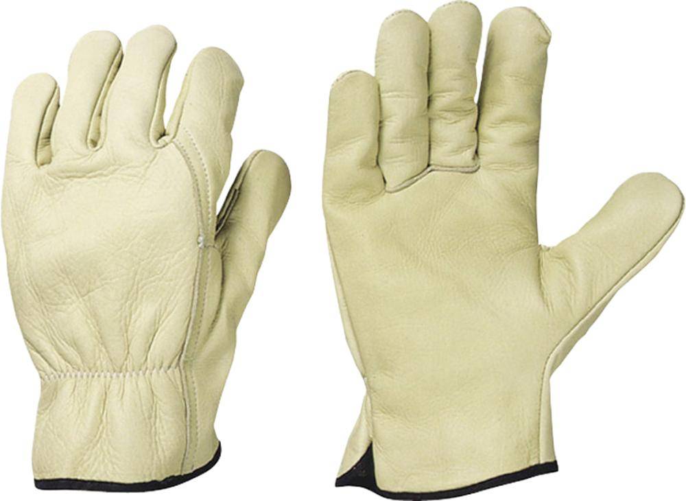 FahrerHandschuhe Driver,Rindnappa,Gr.10,grün/beige