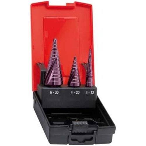 Format Universal-Stufenbohrer HSS spiralgenutet TiALN 4 -30,00mm