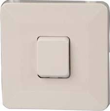 Universalschalter A/W UP weiß, lose