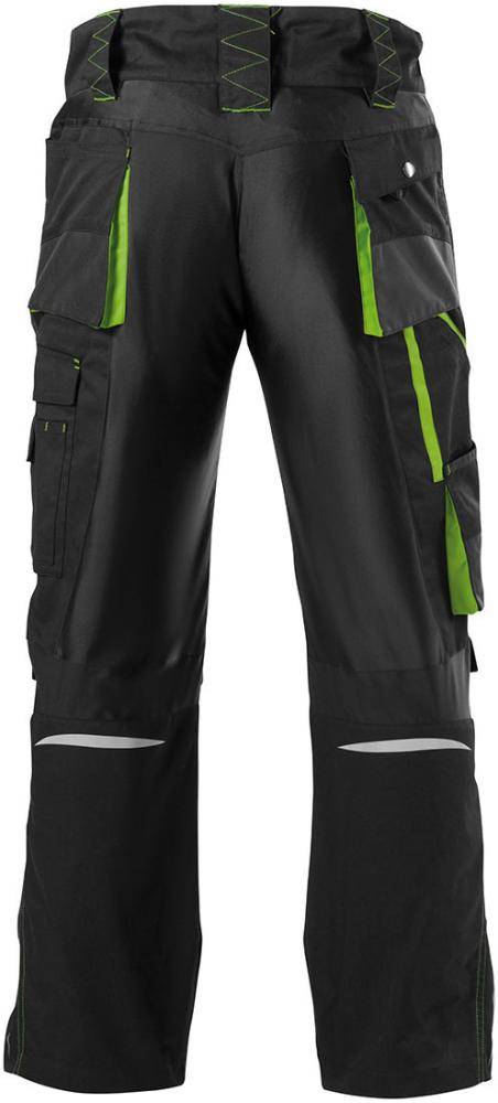 FORTIS H-Bundhose 24, schw./limegreen, Gr. 98