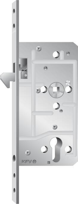 ST-Einsteckschloss, PZ,E72,VK8,D65,20rd,DL/DR