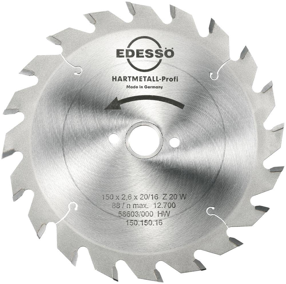 HW Kreissägebl. Profi 150x2,6x16mm Z20 W