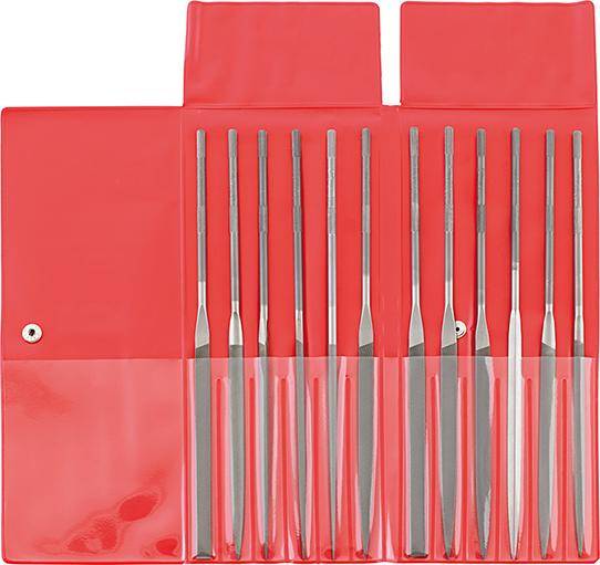 Nadelfeilen-Satz 200mm Hieb 0 12-teilig FORMAT