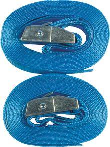 Zurrgurt m. Klemmschloss 2,5x600cm blau a 1 Stck
