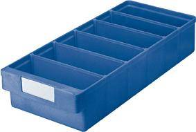 Kleinteilebox VKB B186xT600xH83 mm blau