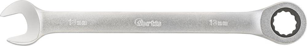 Maulschl. mit Ringratsche13mm gerade FORTIS