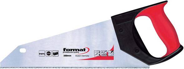 Handsäge mit 2-Komponenten-Heft 350mm 12Zähne per Zoll FORMAT