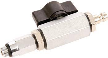 Prüfanschluss 1/8" AG mit Schnellkupplung Gas