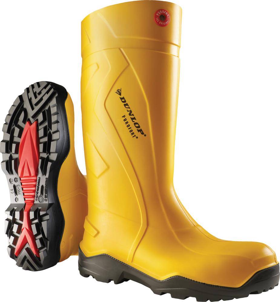 Stiefel Dunlop Purofort+,S5 , Gr.36, gelb