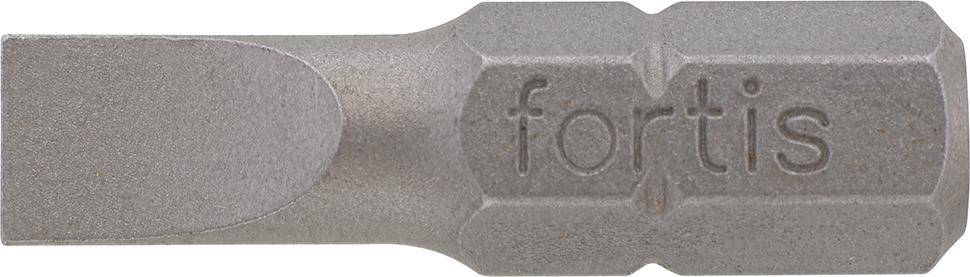 Bit zähhart 1/4" DIN3126 C6,3 Schlitz 6,5x1,2x25mm 10er Pack FORTIS