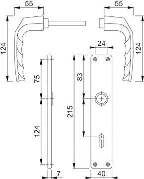 Garnitur Schild1117/202SPGRT F4 8 BB-72 27-47 9999