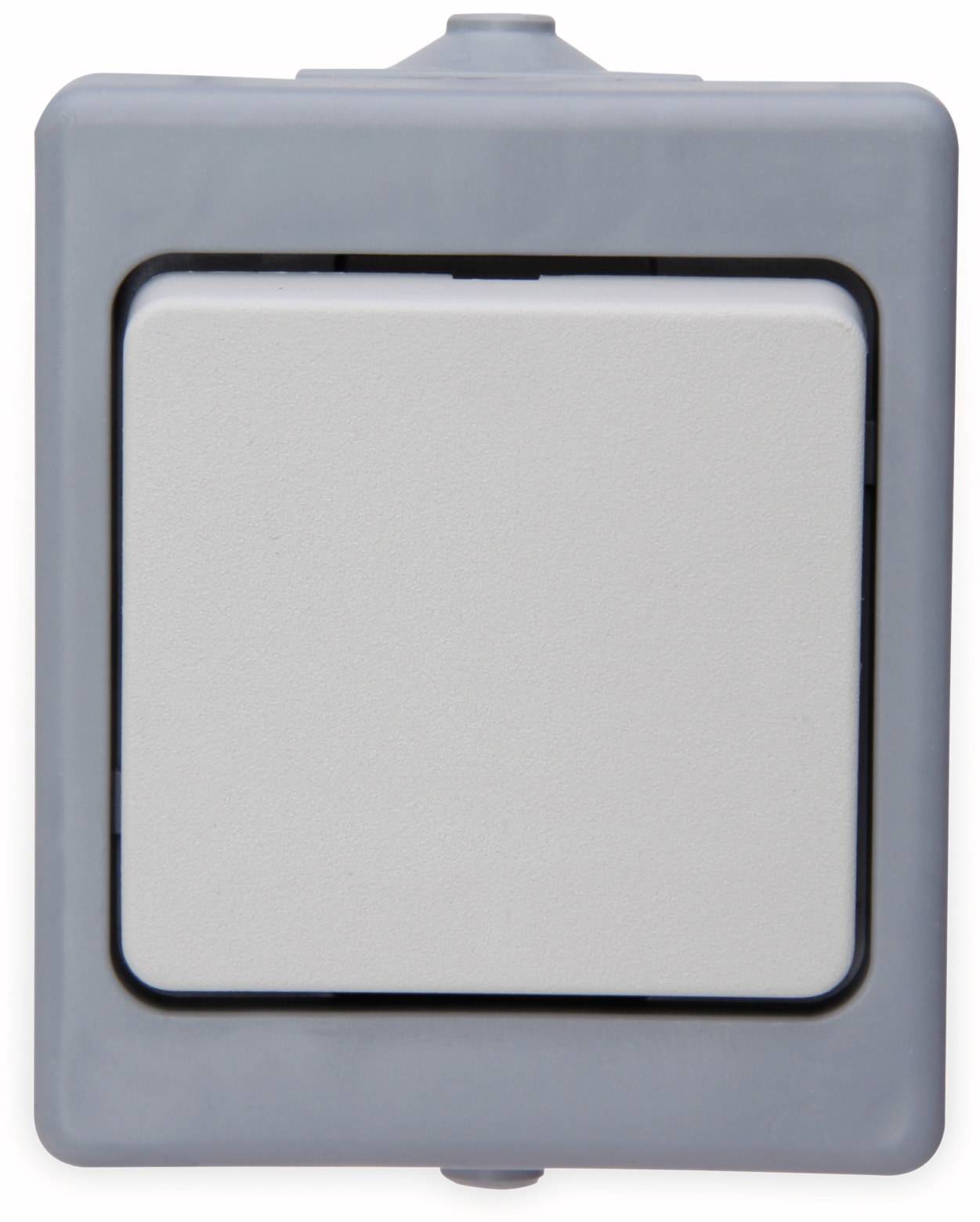 KOPP Feuchtraum-Schalter 563648004, grau