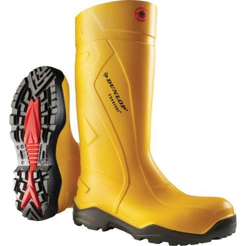Dunlop Stiefel Purofort+, S5,  Gr.38, gelb