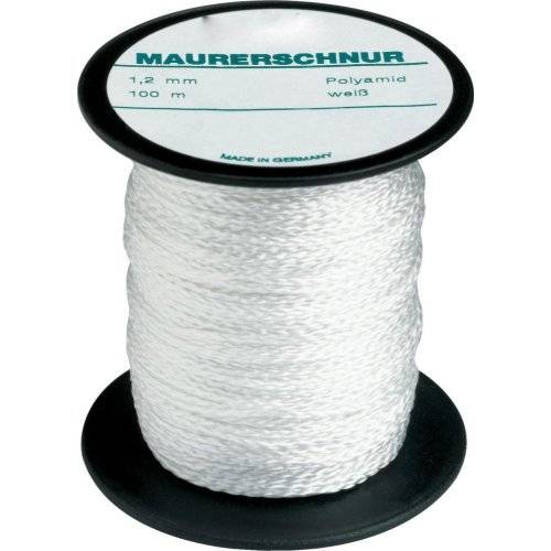 Kordel Polyamid 1,2mm 50m weiß Overmann