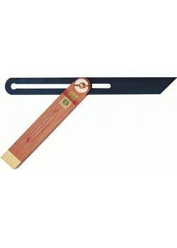 Tischlerschmiege - Stahlzunge - 250 mm - ECE - Schenkel aus gedämpfter Buche