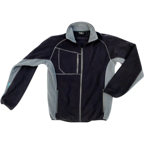 Fleecejacke Champ, Gr.2XL, schw./grau Excess Fleecejacke Champ, Gr.2XL, schw./grau Excess
