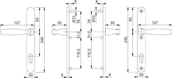 RahmenGrt.SchildF9016 1810/3346,8/92PZ