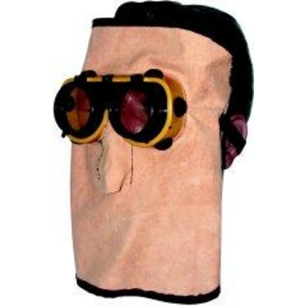 Ledermaske/Brillenmaske kurz Ledermaske/Brillenmaske kurz